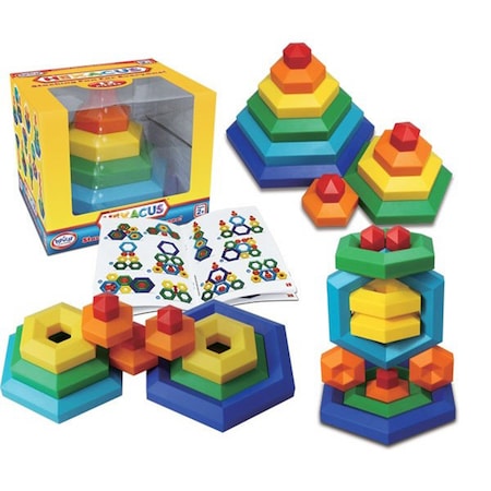 Popular Playthings Hexacus Stacking Game 19000